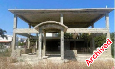 Incomplete commercial building in Mazotos, Larnaca 