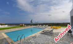 3 bedroom hilltop villa with land deeds, Protaras 