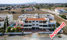 2 bedroom apartment with swimming pool for sale in Mazotos