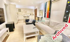 Luxury 2 bedroom furnished apartment with swimming pool to rent in Potamos tis Germasogeias