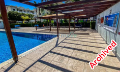 Luxury 2 bedroom furnished apartment with swimming pool to rent in Potamos tis Germasogeias