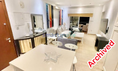 Luxury 2 bedroom furnished apartment with swimming pool to rent in Potamos tis Germasogeias