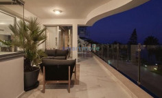 3 bedroom beach front apartment full sea views for rent Limassol 