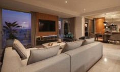 3 bedroom beach front apartment full sea views for rent Limassol 