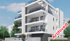Large 2 bedrooms unfurnished apartment for sale in Livadia