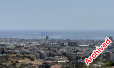 680m2 residential plot panoramic city & sea views Panthea , Limassol
