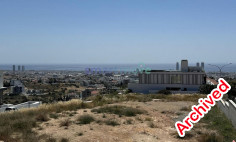 680m2 residential plot panoramic city & sea views Panthea , Limassol