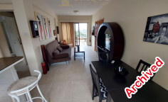 Resale sea view one bed apartment for sale in Chloraka 