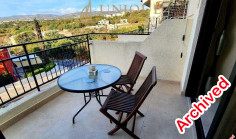 Resale sea view one bed apartment for sale in Chloraka 