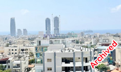 4 bedroom penthouse 200m2 for rent Mesa Geitonia Limassol 