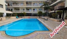 Furnished studio with swimming pool for sale in Yeroskipou