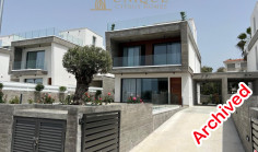 Modern four bedroom villa with sea view Chloraka 