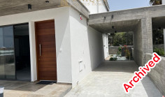 Modern four bedroom villa with sea view Chloraka 