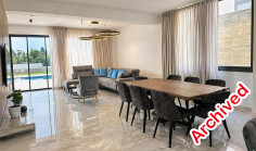 Modern four bedroom villa with sea view Chloraka 