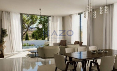 Luxurious Panthea villa with sea view and pool 