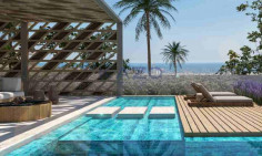 Luxurious Panthea villa with sea view and pool 