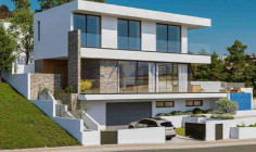 Luxurious Panthea villa with sea view and pool 