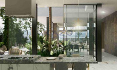 Luxurious Panthea villa with sea view and pool 