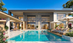 Luxury Mouttagiaka villa with sea view for sale (end of 2027) 