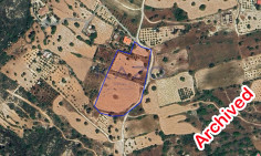 Large 14047m2 field for sale in Pano Kivides (landlocked) , Limassol