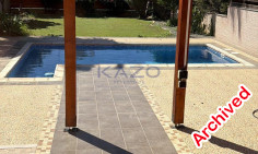 Detached house with pool and sea view Agios Athanasios 