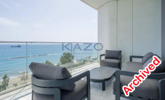 Luxury seafront apartment in vibrant Neapolis for rent 
