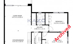 Modern two bedroom apartment in vibrant Zakaki area 