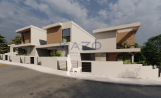 Modern detached house with sea view Agios Tychonas 