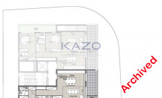 Modern two bedroom top floor apartment in Agios Athanasios 