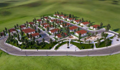 Large development land for sale in Monagroulli village with project for 25 houses , Limassol