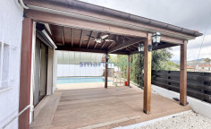 3 bedroom detached house for rent private pool Pareklisia Limassol 