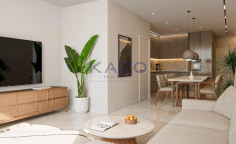 Contemporary top floor apartment in Agios Tychonas 