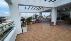 Spacious unfurnished top floor apartment in Kapsalos 