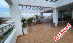 Spacious unfurnished top floor apartment in Petrou & Pavlou 