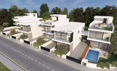 Modern villa with 3 bedrooms in sunny Geroskipou 