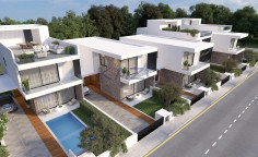Modern villa with 3 bedrooms in sunny Geroskipou 