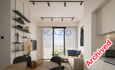Modern two bedroom apartment with pool in Polemidia 