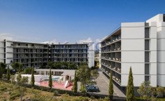 Modern two bedroom apartment with pool in Polemidia 