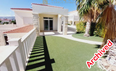 Beautiful 4 bedrooms villa with central heating in pegia 