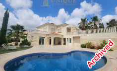 Beautiful 4 bedrooms villa with central heating in pegia 