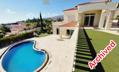 Beautiful 4 bedrooms villa with central heating in pegia 