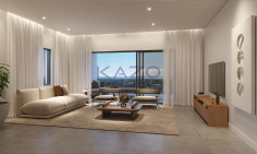 Modern top floor apartment in lively Agios Athanasios 