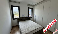 Spacious furnished apartment with sea view for rent in Mouttagiaka Tourist Area 