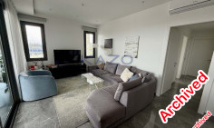 Spacious furnished apartment with sea view for rent in Mouttagiaka Tourist Area 