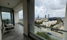 Spacious furnished apartment with sea view for rent in Mouttagiaka Tourist Area 