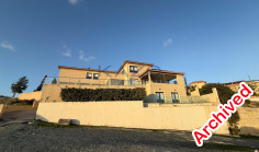 Modern 5 bedroom villa with sea view Agios Tychonas 