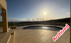 Modern 5 bedroom villa with sea view Agios Tychonas 