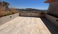 Three plus one bedroom modern sea view penthouse apartment for rent in Agios Tychonas 