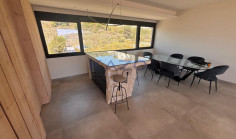Three plus one bedroom modern sea view penthouse apartment for rent in Agios Tychonas 