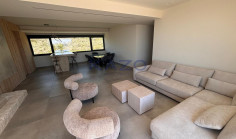 Three plus one bedroom modern sea view penthouse apartment for rent in Agios Tychonas 